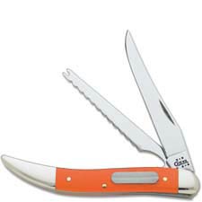 Case Fishing Knife 06205 - Orange G10 - 1020094FSS - Discontinued - BNIB