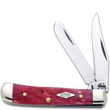Case Tiny Trapper Knife 06256 - Painted Desert - Sedona Red Bone - 62154SS - Discontinued - BNIB