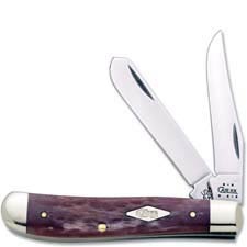 Case Mini Trapper Knife 06263 - Painted Desert - Desert Violet Bone - 6207SS - Discontinued - BNIB