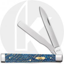 Case Baby Doc 63736 Knife - Blue Sycamore Wood - 7282SPSS