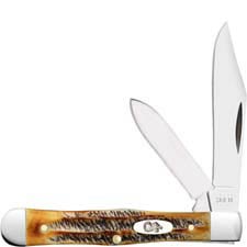 Case Small Swell Center Jack Knife 65326 - BoneStag - 6.5225 1 / 2SS