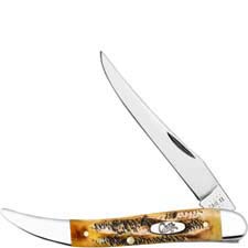 Case Medium Texas Toothpick Knife 65328 - BoneStag - 6.510094SS