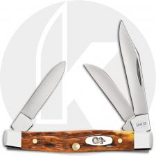 Case XX Small Stockman 66695 Knife - Jigged Harvest Orange Bone - 6333SS