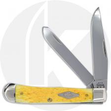 Case Trapper Knife 07035 - Tradewinds Collection - Rainforest Yellow Bone - 6254 SS - Discontinued - BNIB - LTD 500