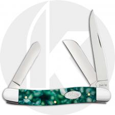 Case XX Medium Stockman 71382 Knife - Smooth Green Kirinite - 10318SS