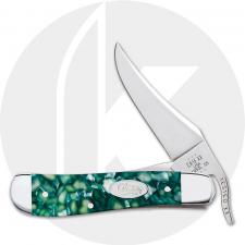 Case XX RussLock 71383 Knife - Smooth Green Kirinite - 101953LSS