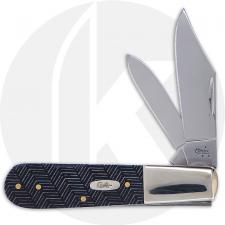 Case Barlow Knife 08647 - Navy Blue Herringbone - 62009 1 / 2 SS - Discontinued - BNIB