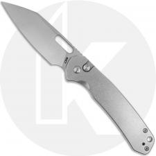 CJRB Pyrite J1925A-ST Knife - Stonewashed AR-RPM9 Wharncliffe - Stainless Steel