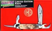 Camillus BSA Norman Rockwell Commemorative Camp Knife BSA833 - A Scout Is Helpful - 2003 - DISCONTINUED ITEM - OLD NEW STOCK - B