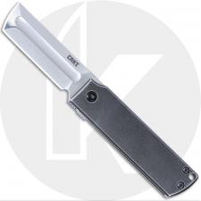 CRKT MinimalX 5915 Knife - 12C27 Chisel - Gray Stainless Steel