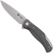 Ruger R2401 Windage Knife Ken Onion Drop Point Flipper Folder Greenish Black Aluminum with IKBS