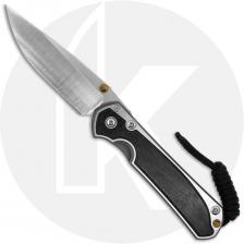Chris Reeve Small Sebenza 31 Knife - S31-1620 - Polished CPM MagnaCut Drop Point - Bog Oak / Polished Titanium