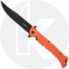 Cold Steel Large Luzon - Black Clip Point - Orange GFN - 20NQX-ORBK