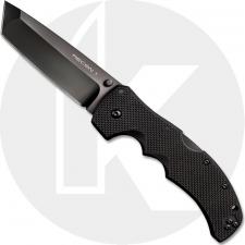 Cold Steel 27BT Recon 1 Knife S35VN Black Tanto Blade Black G10 Tri-Ad Locking Folder