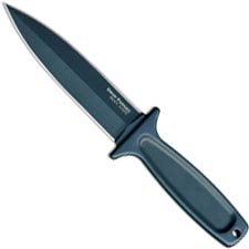 Cold Steel 36MB Drop Forged Boot Knife Carbon Steel Double Edge Spear Point Fixed Blade