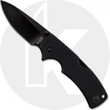 Cold Steel 58B American Lawman Knife S35VN Black Drop Point Black G10 Tri-Ad Lock Folder