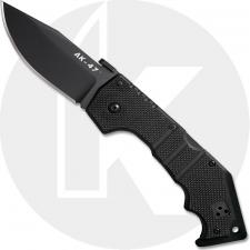 Cold Steel 58M AK-47 Knife Black S35VN Open on Withdrawal Black G10 Tri-Ad Lock Folder