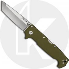 Cold Steel 62LA SR1 Knife Andrew Demko Tanto Tri-Ad Lock Folder OD G10