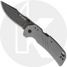 Cold Steel Engage FL-30DPLD-10BGY - Black Stonewash AUS10A Clip Point - Black / Gray G10 - Atlas Lock Folder