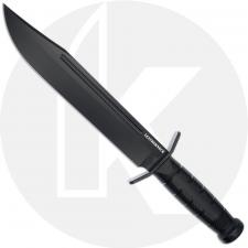 Cold Steel Leatherneck Bowie FX-LTHRNK - Black D2 Clip Point Fixed Blade - Kray-Ex Handle - Secure-Ex Sheath