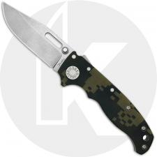 Demko AD20.5 Knife - S35VN Clip Point - Camo G10 - Shark-Lock