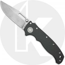 Demko AD20.5 Knife - 20CV Clip Point - Carbon Fiber - Shark-Lock