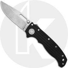 Demko AD20.5 Knife - CPM 20CV Clip Point - Black G10 - Shark-Lock