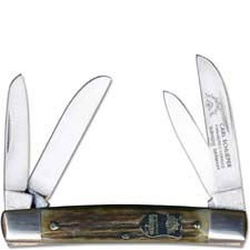 Eye Brand Knives: Eye Brand Stockman Knife, Bone Handle, EB-350