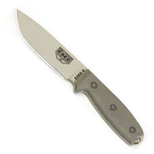 ESEE Knives ESEE-4P-DT Desert Tan Drop Point - Micarta Handle - OD Molded Sheath