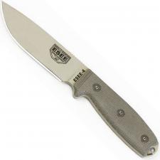 ESEE Knives ESEE-4P-DT Desert Tan Drop Point - Micarta Handle - OD Molded Sheath