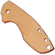 Flytanium Custom Copper Scale for CRKT Pilar 5311 Knife - Antique Stonewash Finish