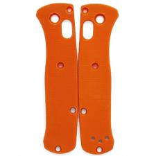 Flytanium Custom G10 Scales for Benchmade Mini Bugout Knife - Orange