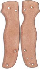 Flytanium Custom Copper Scales for Spyderco Shaman Knife - Antique Stonewash Finish