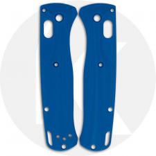 Flytanium Custom G10 Crossfade Scales for Benchmade Bugout Knife - Blue