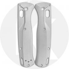 Flytanium Custom Titanium Scales for Benchmade Bugout Knife - Crossfade - Blasted
