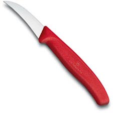 Victorinox Birds Beak Paring Knife with Red Handle, 6.7501