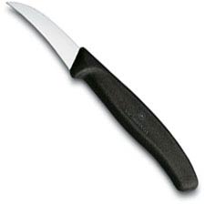 Victorinox Birds Beak Paring Knife with Black Handle, 6.7503