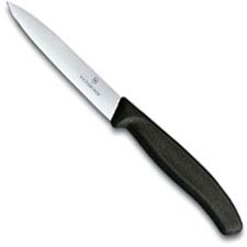 Victorinox Paring Knife 6.7703, 4 Inch Blade with Black Nylon Handle