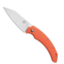 Fox Compact Dragotac FX-518 O Knife Orange FRN Non Locking Folder Made In Italy