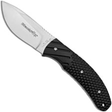 BlackFox BF-009 Outdoor Knife Full Tang Drop Point Fixed Blade Black FRN Handle
