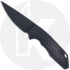 GiantMouse ACE Corta Knife - PVD Bohler M390 - Black G10