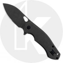 GiantMouse ACE Biblio Frame Lock Knife - PVD M390 - PVD Titanium