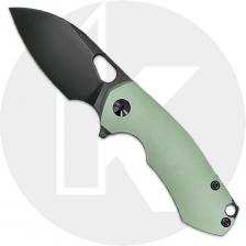 GiantMouse ACE Riv Knife - DLC CPM S90V - Mint Green Titanium