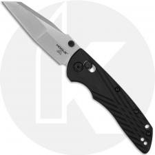 Hogue Deka Manual Folder 24369 Knife - Tumbled MagnaCut Modified Wharncliffe - Black Polymer - ABLE Lock - USA Made