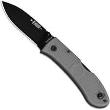 KABAR 4062GY Dozier Folding Hunter EDC Drop Point Gray Zytel Lockback Knife