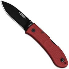 KABAR 4062RD Dozier Folding Hunter EDC Drop Point Red Zytel Lockback Knife