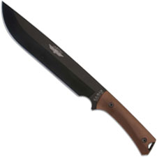 KABAR Jarosz Choppa 7507 Knife Jesse Jarosz Carbon Steel Drop Point Fixed Blade USA Made