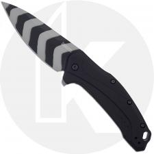 Kershaw Link 1776TS20CV - Tiger Stripe 20CV - Black Aluminum - SpeedSafe Assist - USA Made