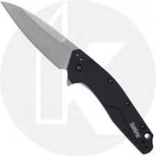 Kershaw Dividend 1812BLK20CV - 20CV Blade - Black Aluminum - SpeedSafe Assist - Flipper Folder - USA Made