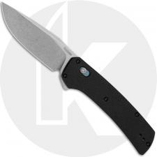 Kershaw Layup 2047 Knife - Assisted - Stonewash D2 Drop Point - Black GFN - Flipper Folder